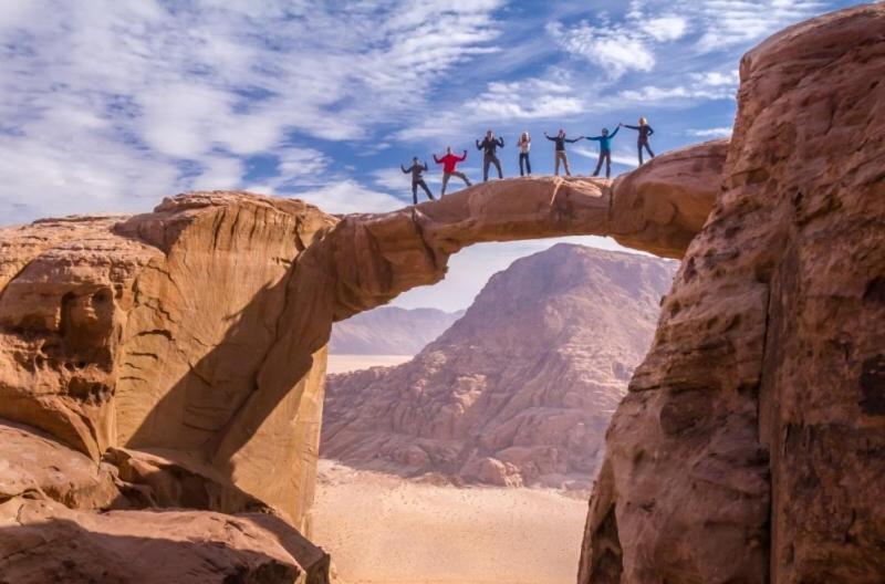 Hôtel Oryx Camp à Wadi Rum Extérieur photo